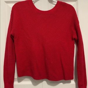 Red Reversible Sweater